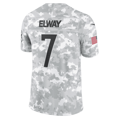 John Elway Denver Broncos Salute to Service Men's Nike Dri-FIT NFL Limited Jersey