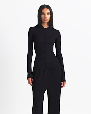 Nike x SKIMS Women's Weightless Layers Zip Up Hoodie Lead main image 1