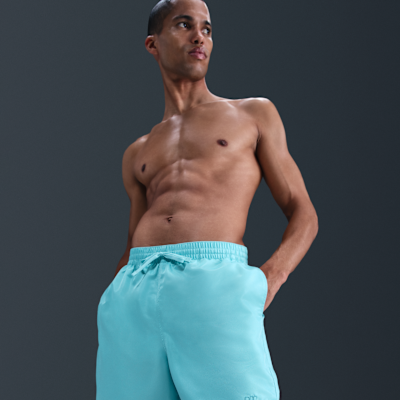 Shorts de vóleibol de 18 cm para hombre Nike Swim Essential Logo Lap