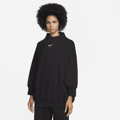 womens black nike crewneck