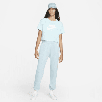 Pants de tejido Fleece desgastados para mujer Nike Sportswear Essential Collection