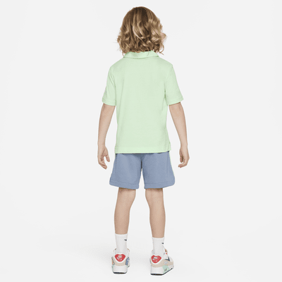 Nike Sportswear Create Your Own Adventure Little Kids' Polo and Shorts Set