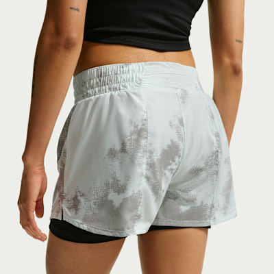 Nike One Women's Dri-FIT High-Waisted 8cm (approx.) 2-in-1 Shorts