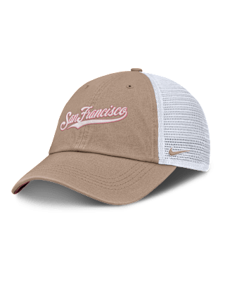 Женские  San Francisco Giants Club Nike MLB Trucker Adjustable Hat