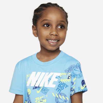 Nike Block Stamp Tee Toddler Dri-FIT T-Shirt