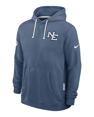 Мужское худи New England Patriots Rivalries Collection Sideline Nike Dri-FIT NFL Pullover Hoodie