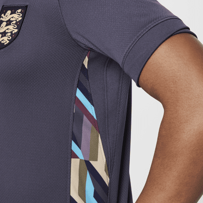 England (Women's Team) 2024/25 Stadium Away Nike Dri-FIT Replika-Fußballtrikot (ältere Kinder)