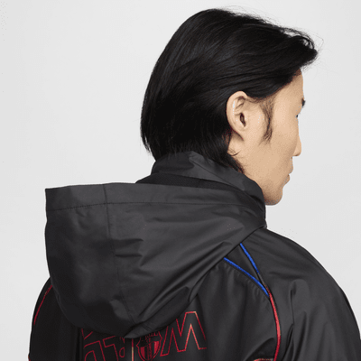 Veste légère de foot Nike Repel FC Barcelona Extérieur pour homme