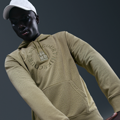 Sweat à capuche de tennis en molleton Dri-FIT NikeCourt Heritage pour homme