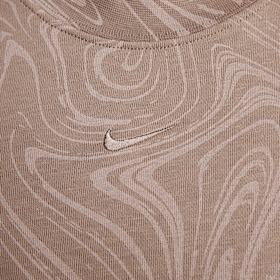 Nike Sportswear Chill Terry Women's Short-Sleeve French Terry Printed Top