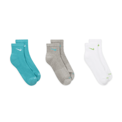 Nike Everyday Plus Cushioned Training Ankle Socks (3 Pairs)