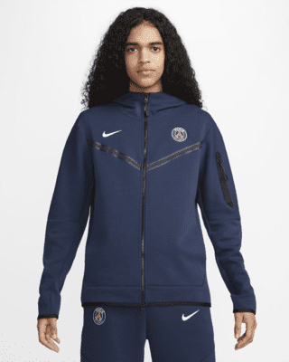 cómo utilizar Pickering cubrir París Saint-Germain Tech Fleece Windrunner Sudadera con capucha con  cremallera completa - Hombre. Nike ES