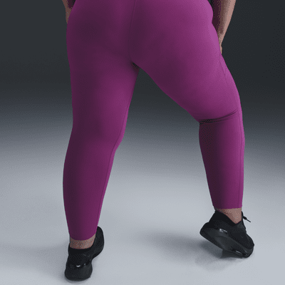 Leggings de tiro alto de 7/8 con bolsillos para mujer (talla grande) Nike One