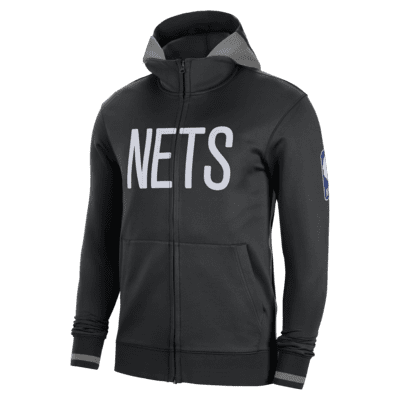 Brooklyn Nets Showtime City Edition Men's Nike Dri-FIT NBA Long-Sleeve  Jacket. Nike IL