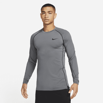 Camiseta larga ajuste entallado para hombre Nike Pro Dri-FIT.