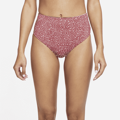 Nike Adventure freche, wendbare Schwimmhose mit hohem Taillenbund für Damen