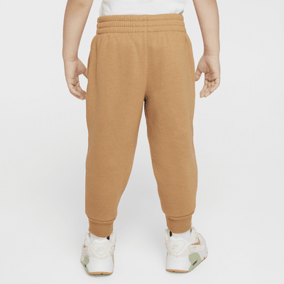 Pants de tejido Fleece con apliques infantil Nike Sportswear Club 