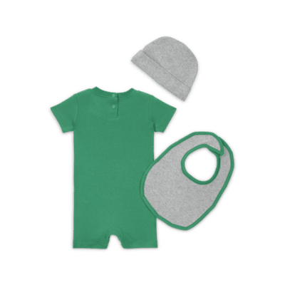 Conjunto de enterito de 3 piezas para bebé Nike