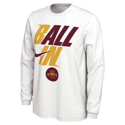 Playera para hombre Nike College (Iowa State)