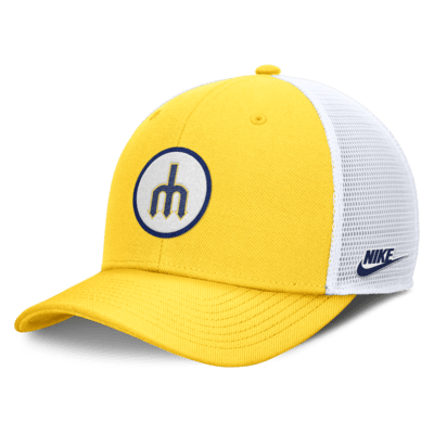 Seattle Mariners Cooperstown Rise Men's Nike Dri-FIT MLB Trucker Adjustable Hat