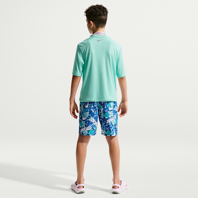 Playera de manga corta Dri-FIT para niño talla grande Natación Nike Hydroguard