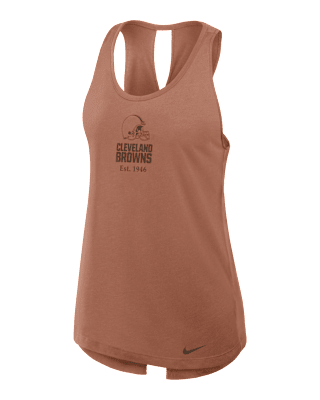 Женские  Cleveland Browns Established Nike Dri-FIT NFL Tank Top
