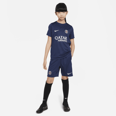 Paris Saint-Germain Academy Pro Big Kids' Nike Dri-FIT Soccer Shorts