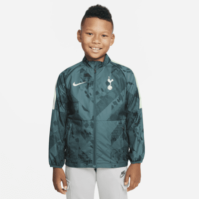 Tottenham Hotspur Repel Academy AWF Nike Voetbaljack met Dri-FIT voor kids.  Nike BE