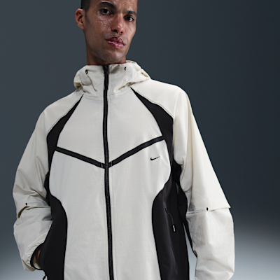 Nike Tech Men's Dri-FIT Woven Colour-Block Windrunner Loose Jacket