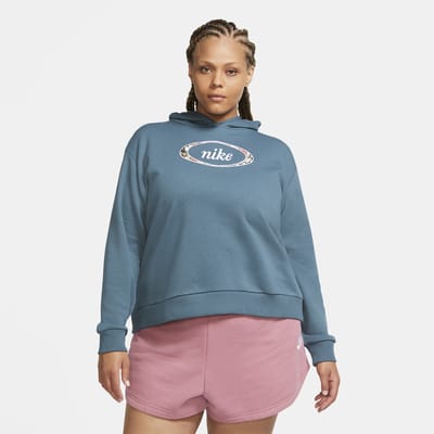 pink and blue nike hoodie