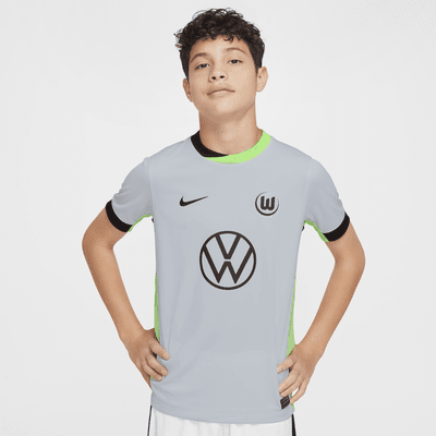 Tercera equipación Stadium VfL Wolfsburgo 2024/25 Camiseta de fútbol Replica Nike Dri-FIT - Niño/a