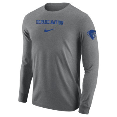 DePaul Men's Nike College Long-Sleeve T-Shirt. Nike.com