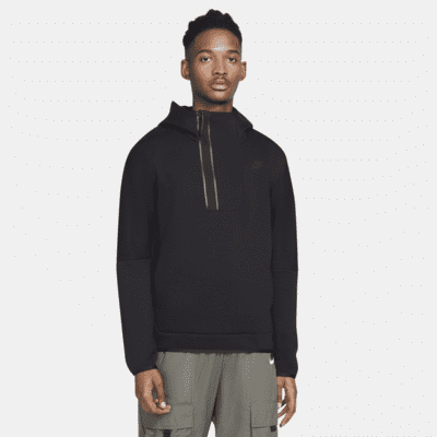 nike fleece black hoodie