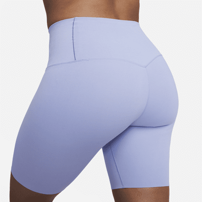 Shorts de ciclista de cintura alta de 20 cm con soporte suave para mujer Nike Zenvy