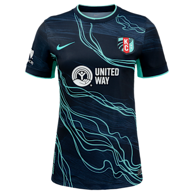 Kansas City Current Stadium Away Women's Nike Dri-FIT NWSL Replica Jersey