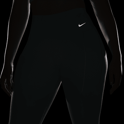 Leggings de 7/8 de tiro alto y sujeción media con bolsillos para mujer Nike Universa