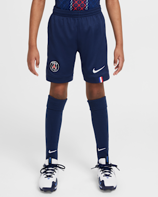 Детские шорты Paris Saint-Germain 2025/26 Stadium Home Big Kids' Nike Dri-FIT Soccer Replica Short