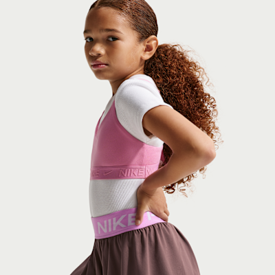 Nike Pro Big Kids' (Girls') Dri-FIT 2-in-1 Shorts