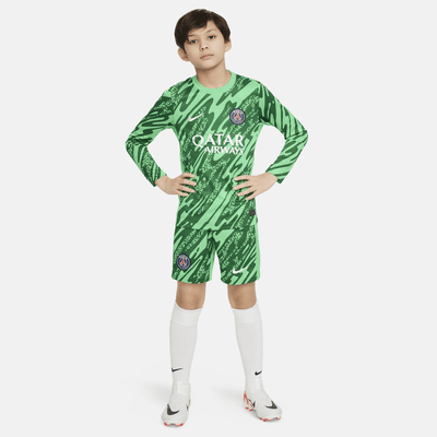 Koszulka piłkarska dla dużych dzieci Nike Dri-FIT Paris Saint-Germain Stadium Goalkeeper 2024 (replika)