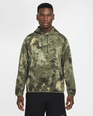 Мужское худи Nike Camo Therma-FIT Versatile Pullover Hoodie