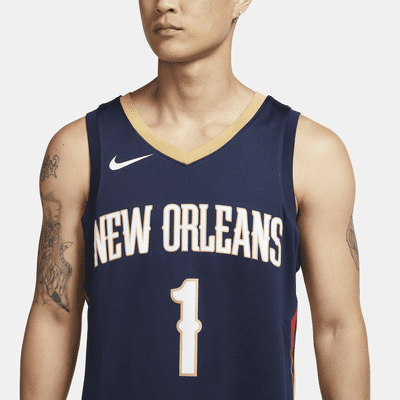 Zion Williamson Pelicans Icon Edition 2020 Nike NBA Swingman Jersey