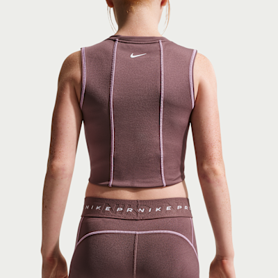 Nike Pro Dri-FIT shorts voor kinderen (8 cm)