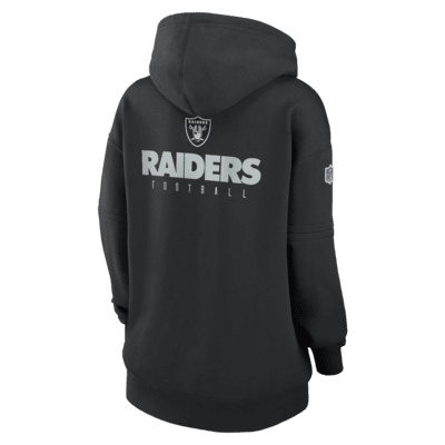 Nike Sideline Club (NFL Las Vegas Raiders) Women's Pullover Hoodie