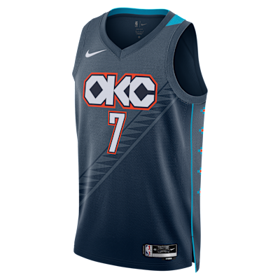 Chet Holmgren Oklahoma City Thunder City Edition