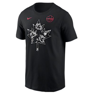 Canada Nike Fanwear Collection Men's Soccer Cotton Short-Sleeve T-Shirt from Nike - $35