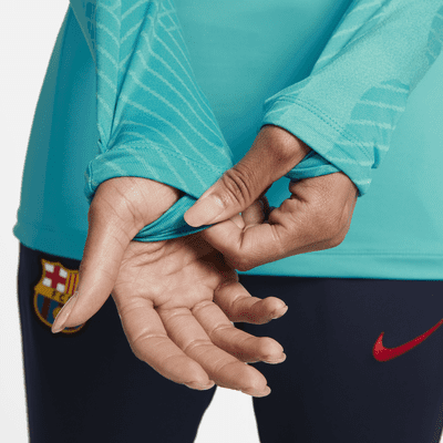 Prenda para la parte superior de entrenamiento de fútbol Nike Dri-FIT para mujer FC Barcelona Strike