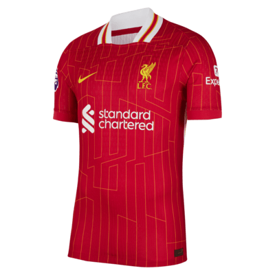 Virgil van Dijk Liverpool 2024/25 Match Home Men's Nike Dri-FIT ADV Soccer Jersey