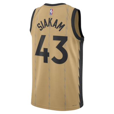 Pascal Siakam Toronto Raptors City Edition 2023/24 Men's Nike Dri-FIT NBA Swingman Jersey