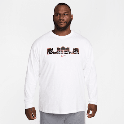 LeBron Men's Max90 Long-Sleeve Basketball T-Shirt