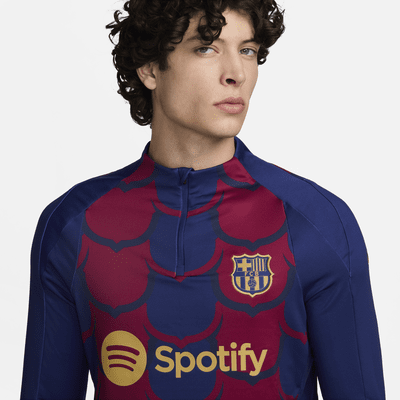 FC Barcelona Strike Men's Nike Dri-FIT Soccer Pre-Match Drill Top